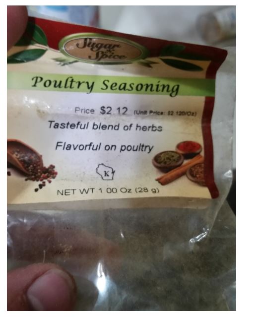 Poultry seasoning