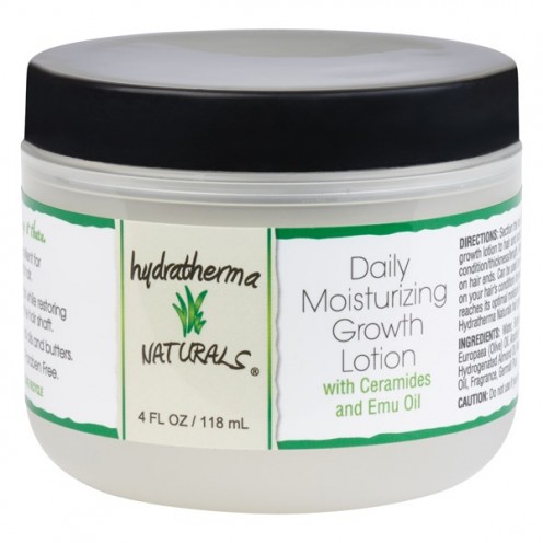 This natural daily moisturizing lotion is excellent for chemically treated or natural hair. Use after deep conditioning on wet hair and daily on dry hair to soften and condition the hair while restoring a nourishing balance of moisture in the hair. C