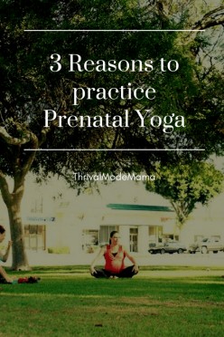 3 Reasons To Practice Prenatal Yoga