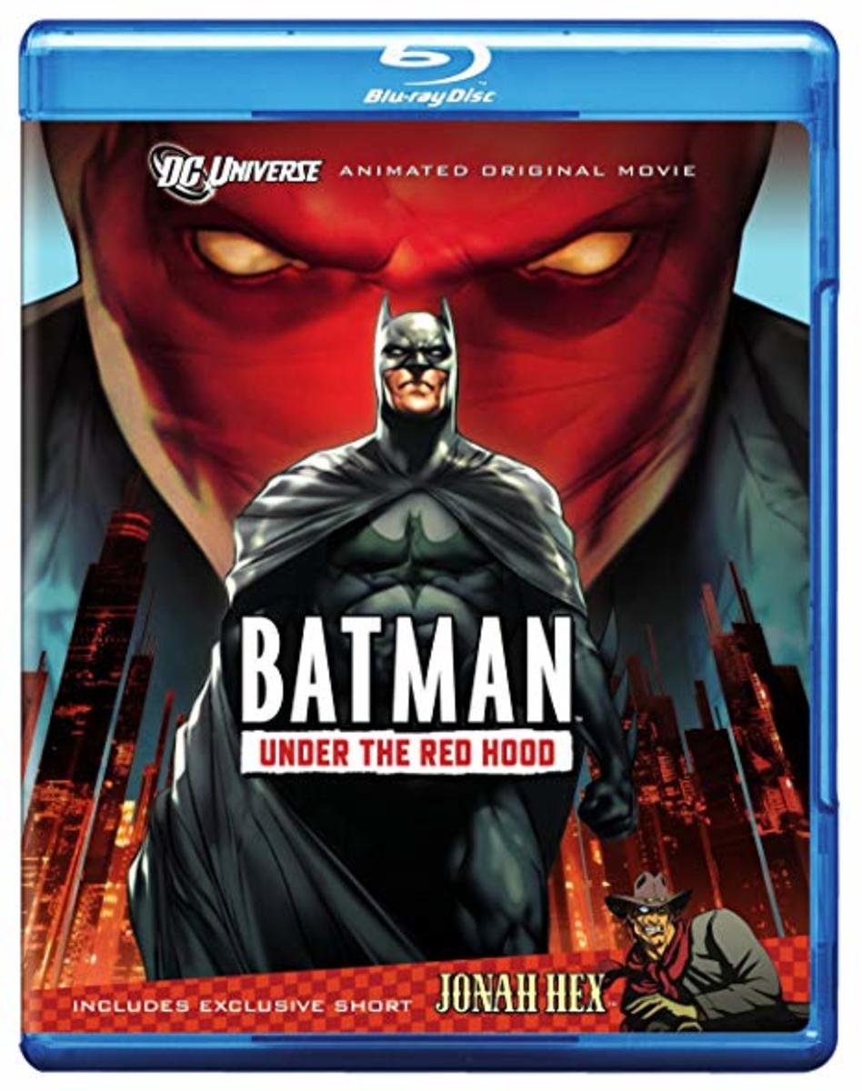 Batman: Under the Red Hood blu-ray cover.