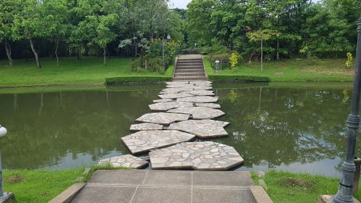 Walkway along Chatuchak Park.