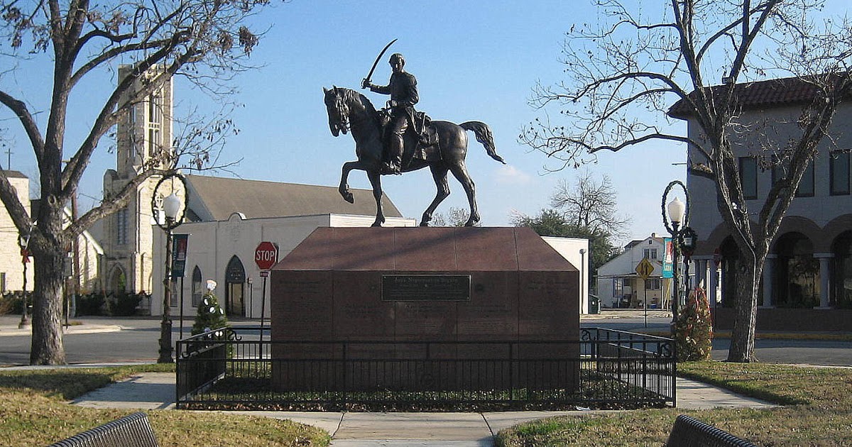 Statue of Juan N. Seguin, Texas Revolution Hero