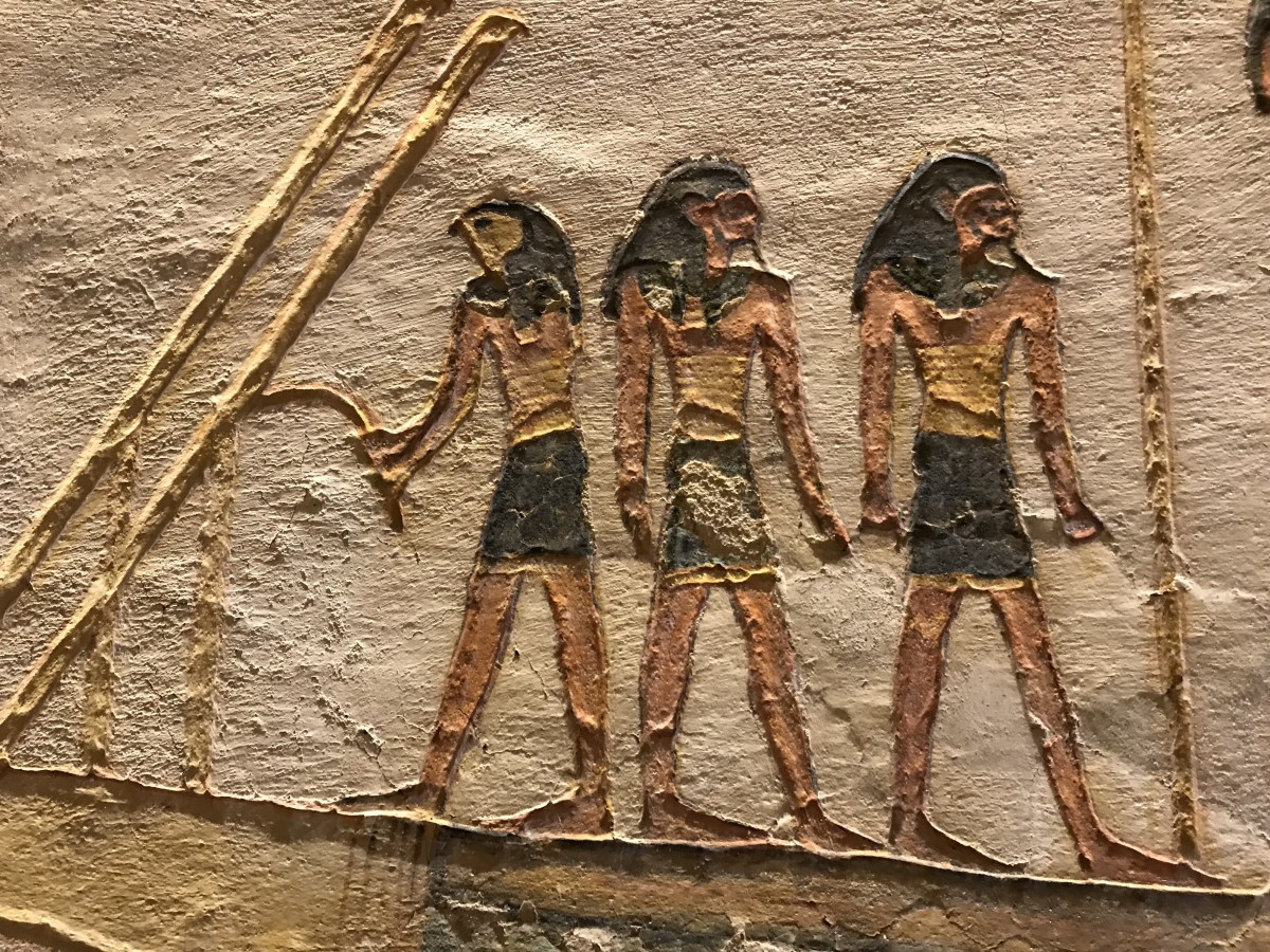 Example of ancient wall art 