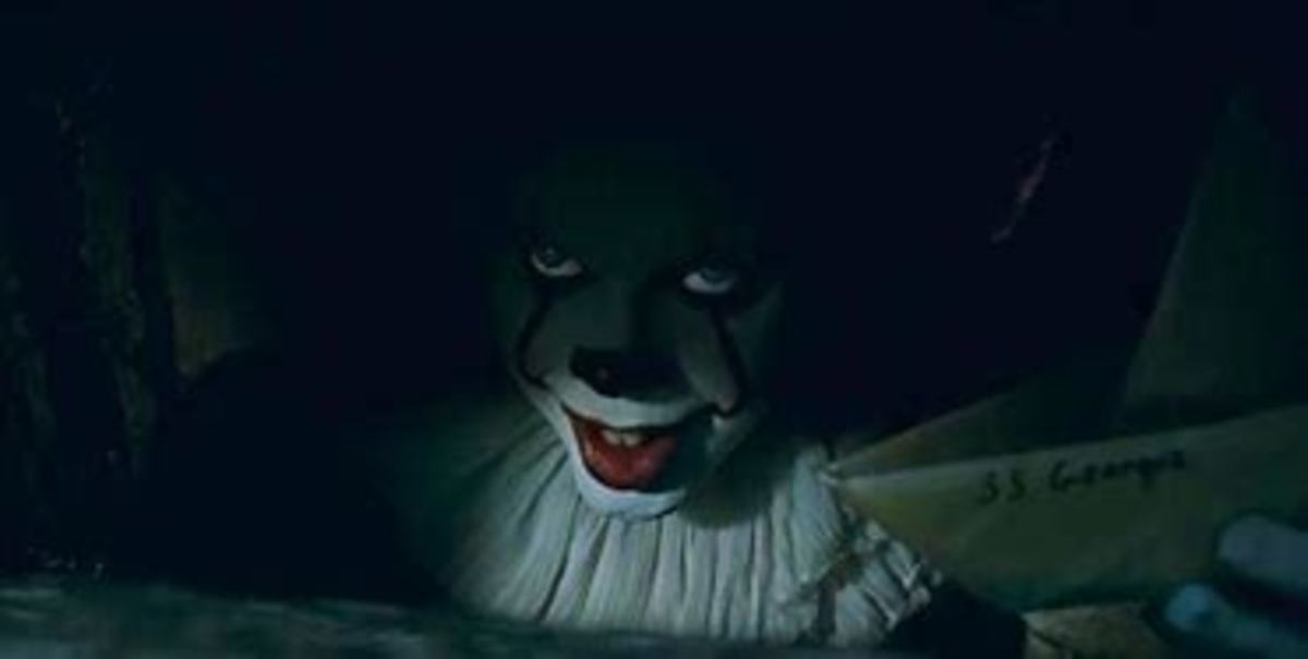 Pennywise in the drain