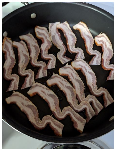 arrange bacon