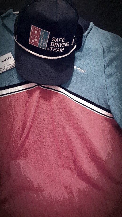 Domino's Pizza Uniform 1990's