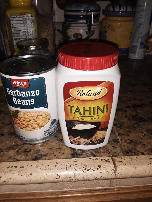 Tahini and Garbanzo Beans