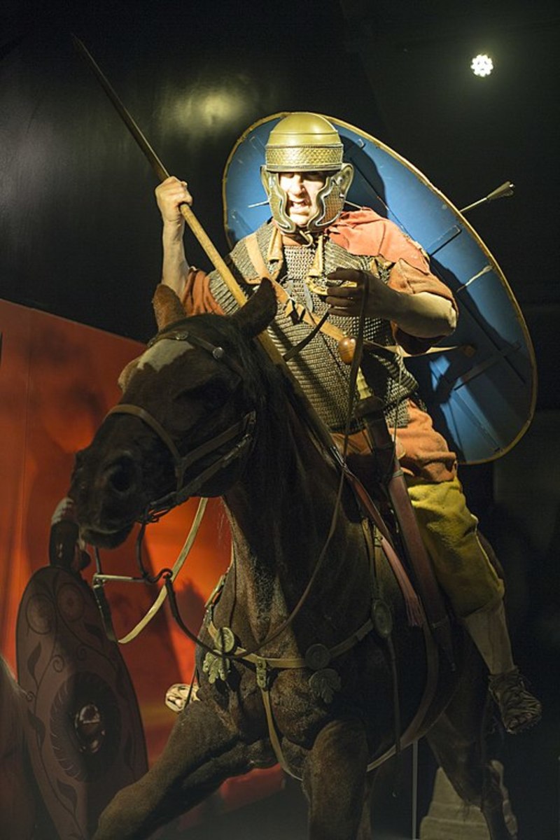 Roman Cavalry. Attribution: John E. Ryelea 