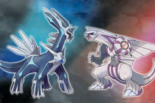 Legendaries for Pokémon Diamond and Pearl. 