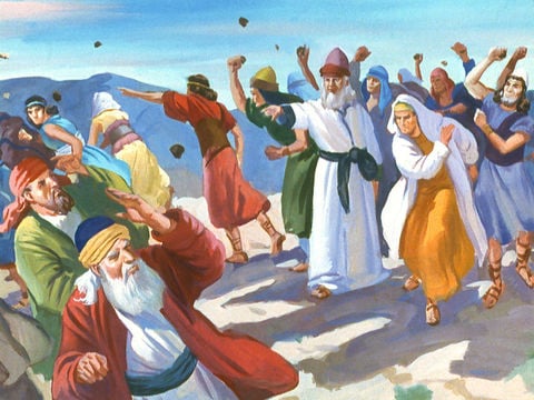 Stoning the prophet