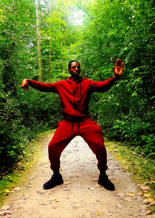 Me performing the Wu's Style Single Whip form