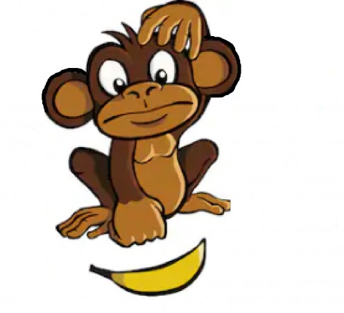Eventually, only an invisible, mind-made barrier stood between each of the five monkeys and the banana.