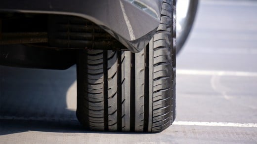 Pixabay.com royalty-free image #1714669, 'tyre, wheel, tire' uploaded by user MikesPhotos, retrieved from https://pixabay.com/photos/tyre-wheel-tire-car-automobile-1714669/ on October 19th, 2019. License details available at https://pixabay.com/en/se
