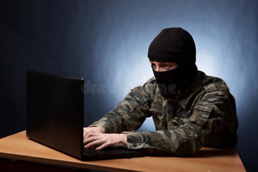Terror Moves Online