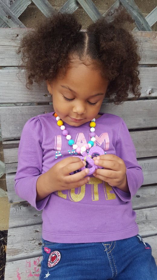 Rainbow Butterfly Necklace