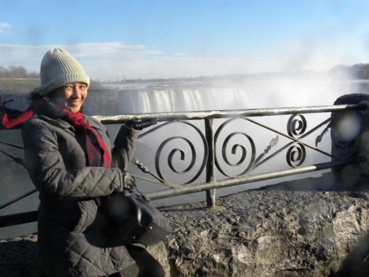 Me in Niagara Falls, Canada November 2011