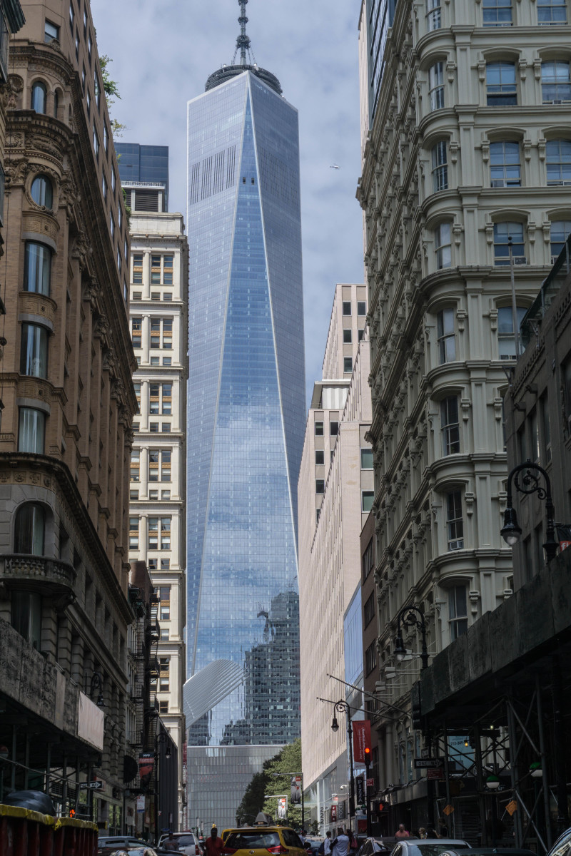 The tallest building in America: One World Trade Center