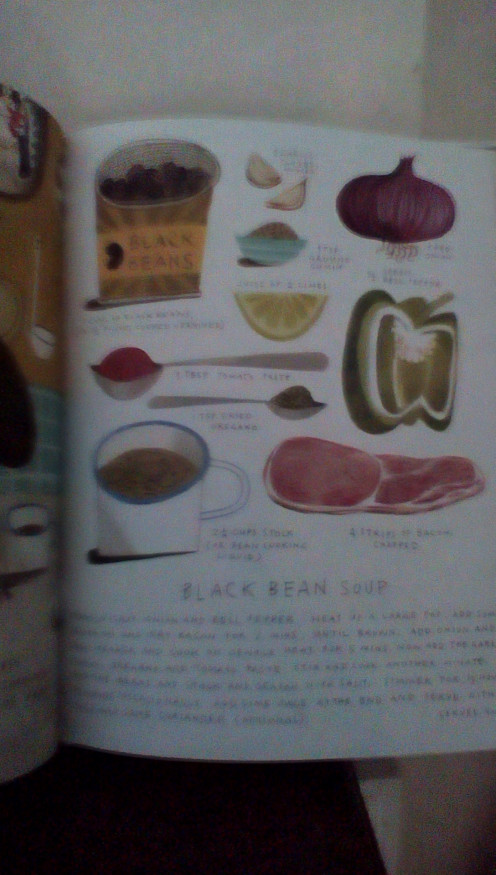 Black Bean Soup from Senora Flores