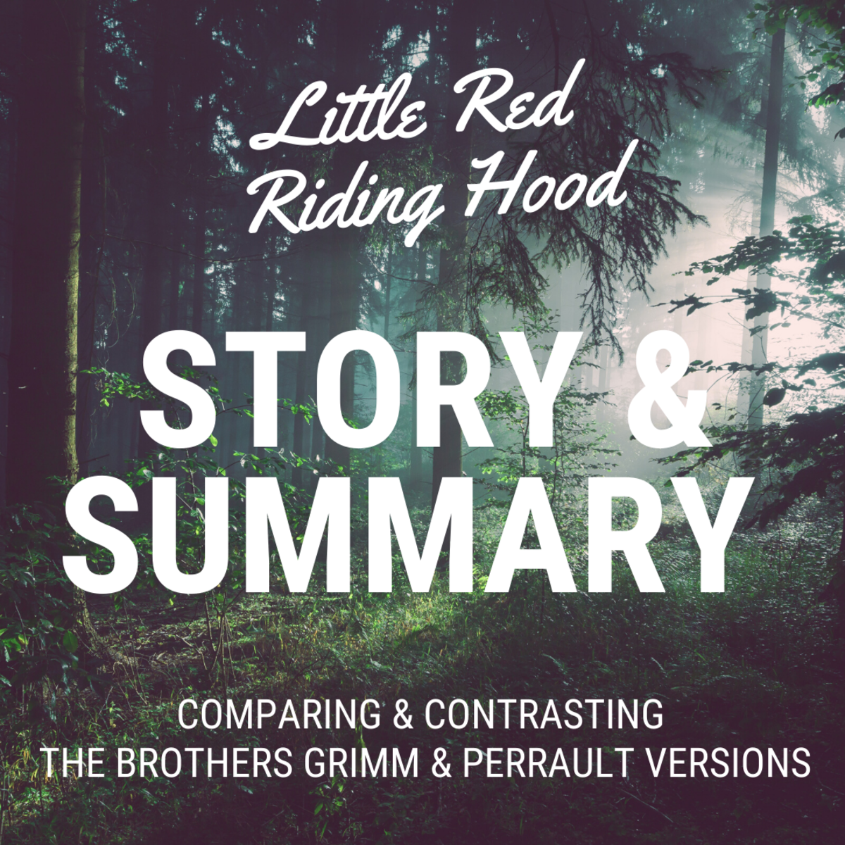 The Little Red Riding Hood Summary And Symbols Explained Owlcation