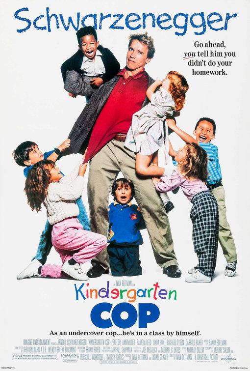 Kindergarten Cop Poster