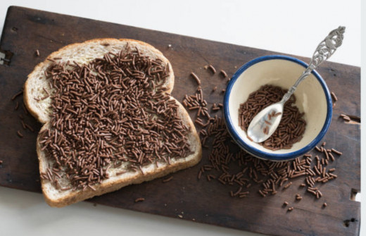 Hagelslag: also known as chocolate on toast