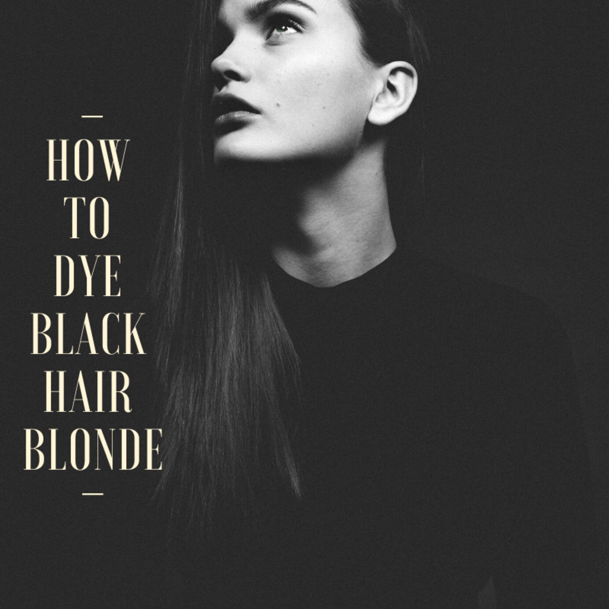 How To Dye Black Hair Blonde Bellatory