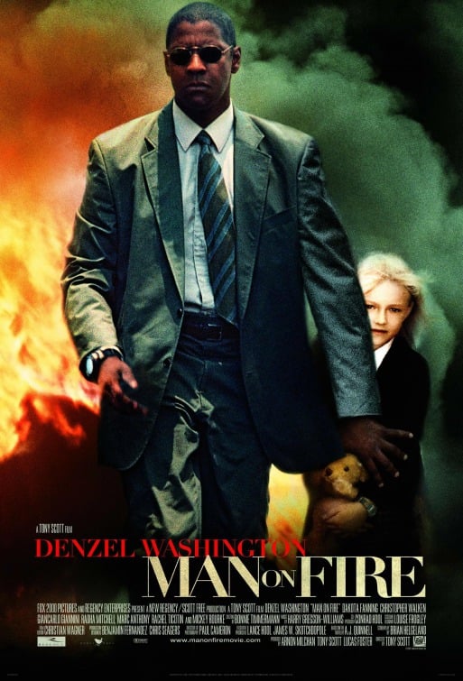 Man on Fire Poster 