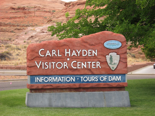 The National Park Visitor Center at Glen Canyon Dam 