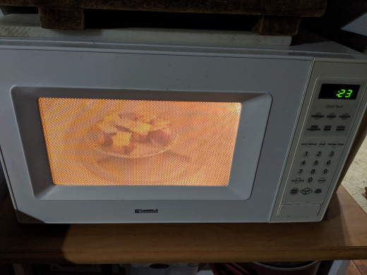 Microwave for 35 seconds