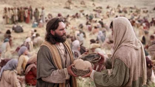 Jesus Fed Multitude