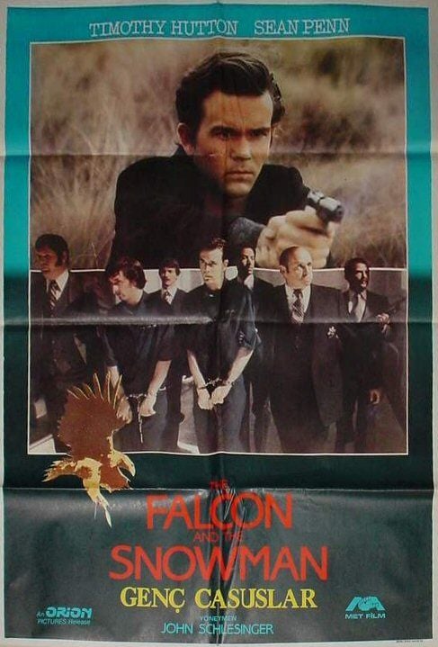 The Falcon and the Snowman Poster 