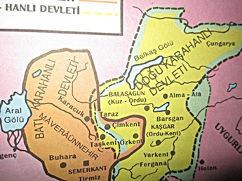 The borders of the land-khanate state