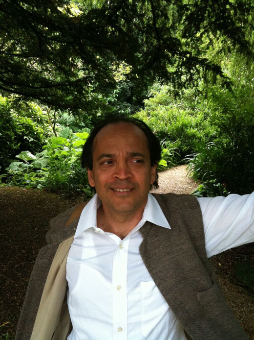 The mark of a truly great storyteller, like Vikram Seth pictured here, is that he or she can make you gasp, not once but repeatedly, something like multiple orgasms but without the sticky mess.