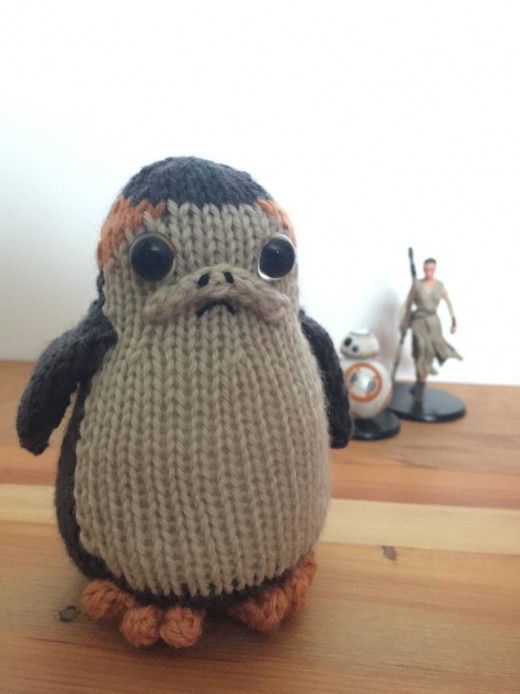 The Porgs are my favorite cuties in the last Star Wars movies. 
