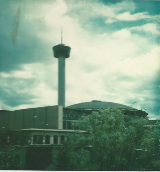 The Tower of the Americas and the Institute of Texas Cultures, San Antonio 1978.