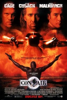 Con Air movie poster