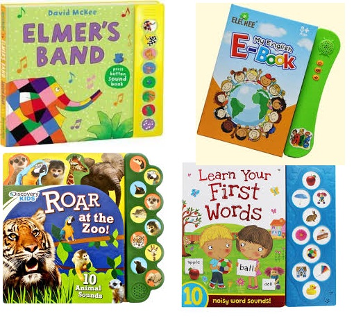 Hard-copy Sound Books for children