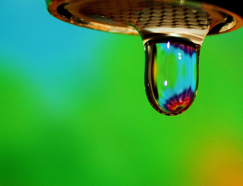 Water Droplet by D Sharon Pruitt via Flickr.