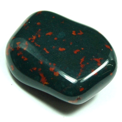 Ancient stories claim that bloodstone got its specks of red from the blood of Christ. 