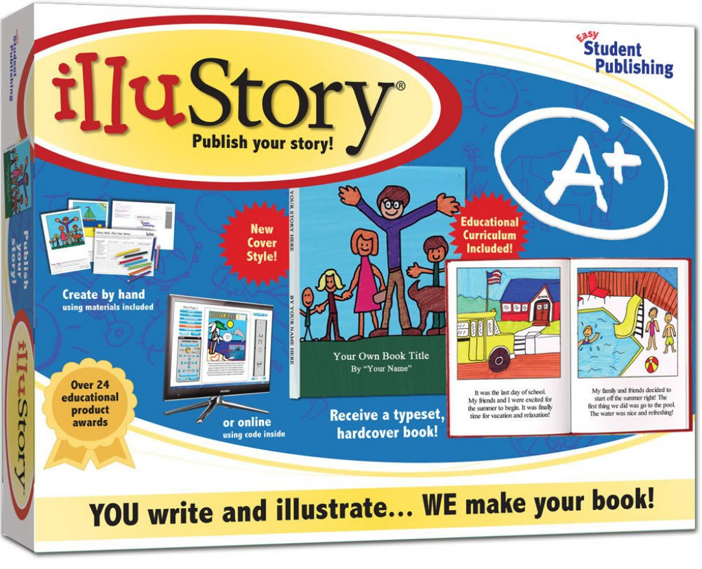 ILLUSTORY UNBOXING  Kids create and publish their own book! 