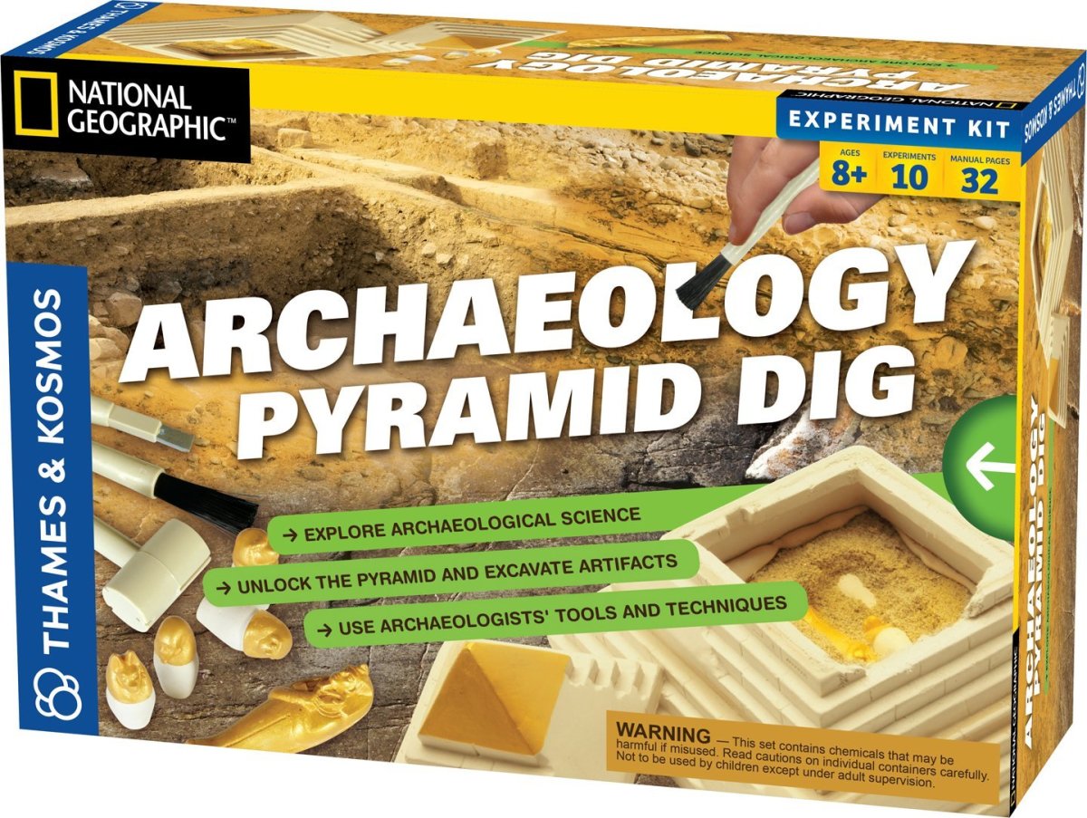 Egyptian Line Excavation Kit Toy Dig it Out Creative Archaeology PHARAOH GIFT 