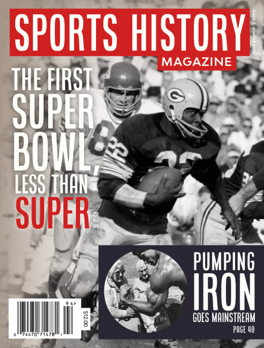 Subscribe to our glossy magazine through our website at www.SportsHistoryWeekly.com