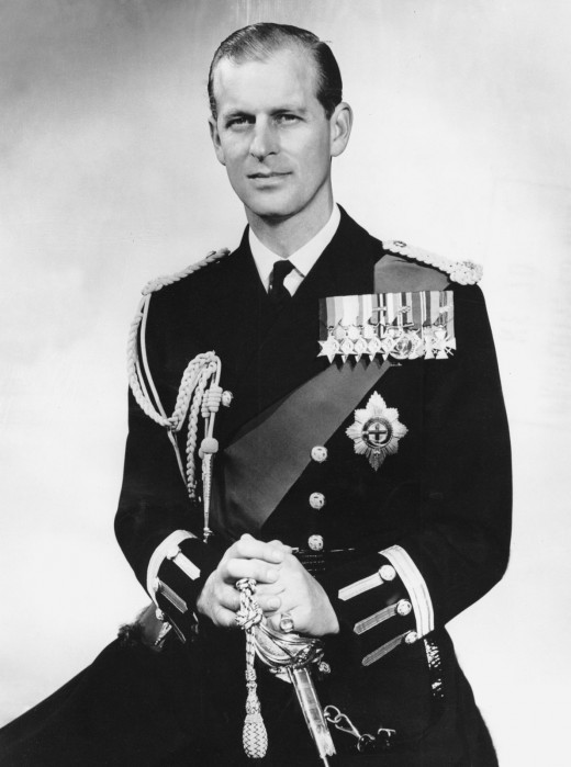 Prince Phillip looks like a carbon copy of Prince William and Prince Harry, looks like a smaller version of William.