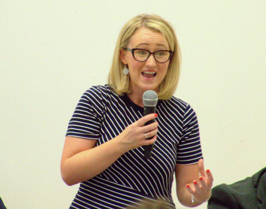 Labour leadership and Corbynista:  Rebecca Long-Bailey.