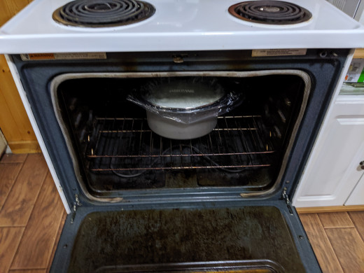 Place in 190 degree oven