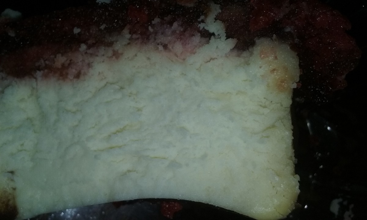 Cheesecake slice