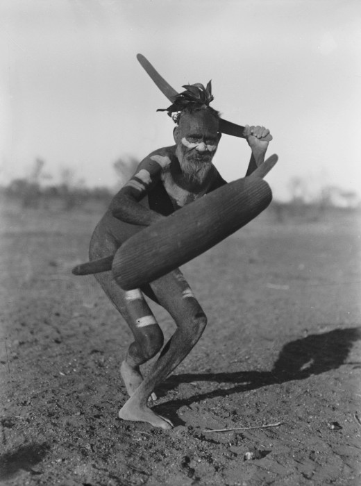 Native using a Boomerang