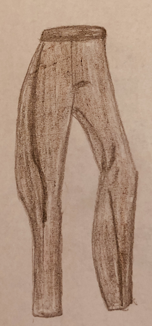 Illustration of pants