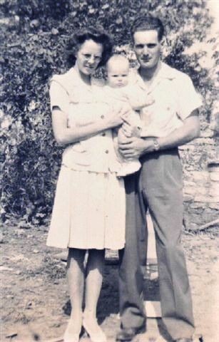 Gail and Clyde Martin with their son, Owen.
