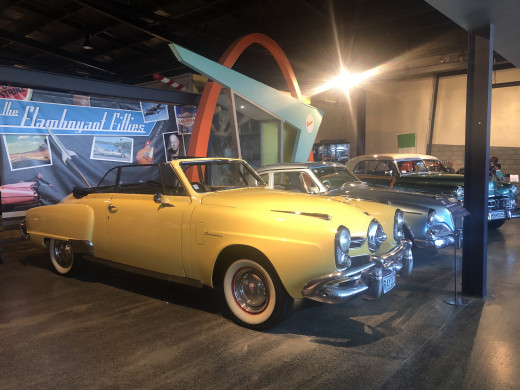 The entrance to the Classic Cars at WOW